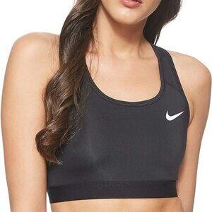 NIKE NON-PADDED SPORTS BRA  / BLACK (LARGE)